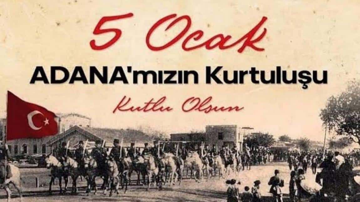 5 Ocak Adana'nın Kurtuluşu Törenle Kutlandı